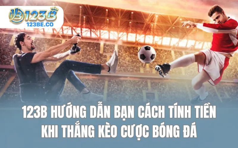 123B hướng dẫn bạn cách tính tiền khi thắng kèo cược bóng đá