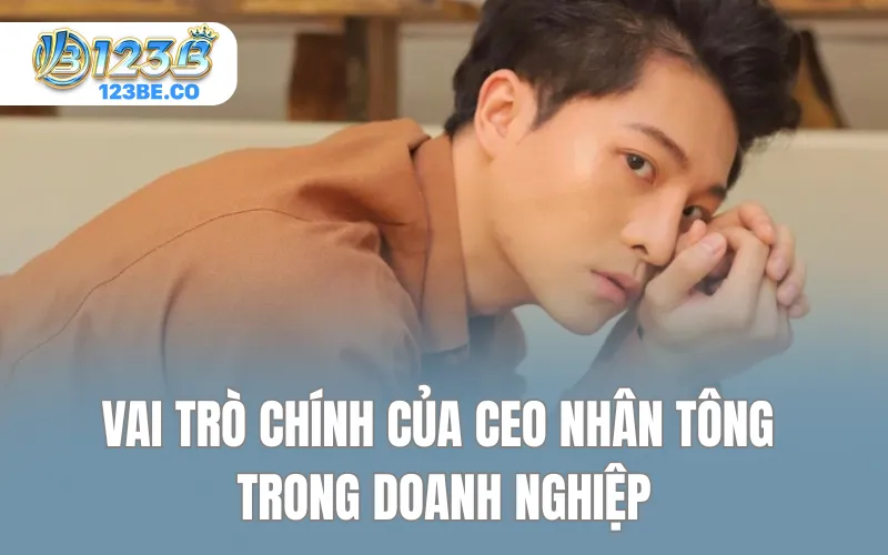 Tìm hiểu về vai trò chính của CEO Nhân Tông trong doanh nghiệp